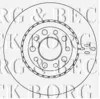 BORG & BECK bbd4517 -  Тормозной диск